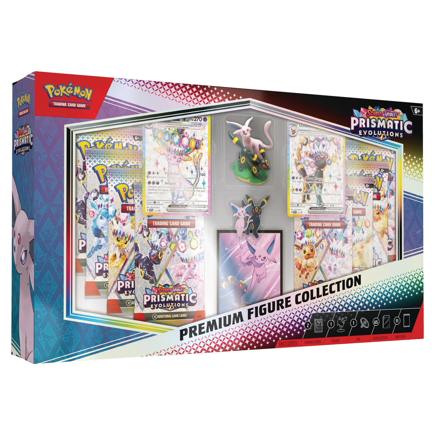 2025 Pokémon TCG: Scarlet & Violet—Prismatic Evolutions Premium Figure Collection