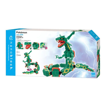 nanoblock - Pokemon - Rayquaza Extreme Deluxe - Papa Joey's Collectibles