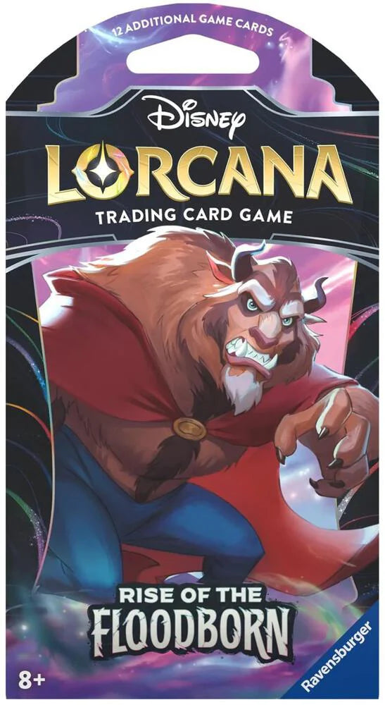 2023 Disney Lorcana TCG: Rise of the Floodborn Sleeved Booster Pack