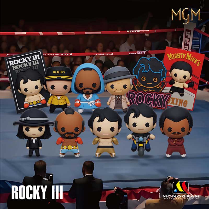 Rocky III - Series 3 - Figural Bag Clip - Blind Bag