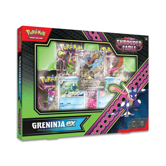 2025 Pokémon TCG: Scarlet & Violet-Shrouded Fable Greninja ex Special Illustration Collection