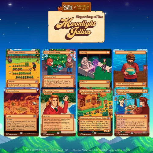 Magic: The Gathering—Secret Lair Drop: Secret Lair x Stardew Valley - Welcome To Stardew Valley (Non-Foil)