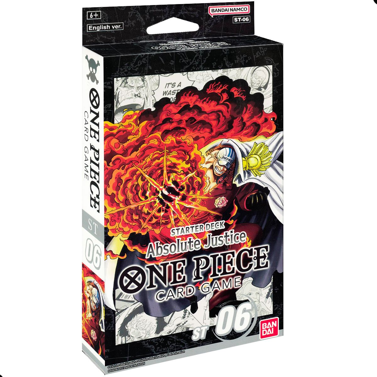 2023 One Piece Card Game: Starter Deck 06—Absolute Justice (ST-06)