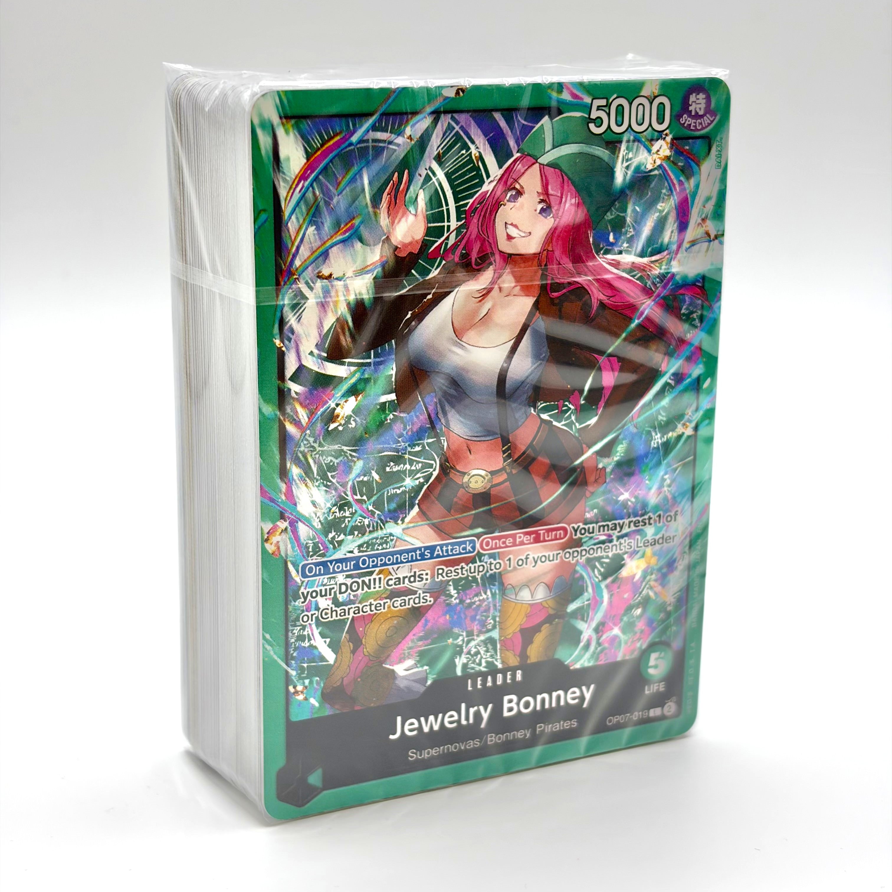 One Piece Card Game: Starter Deck 24—GREEN Jewelry Bonney (ST-24) [BRICK ONLY]