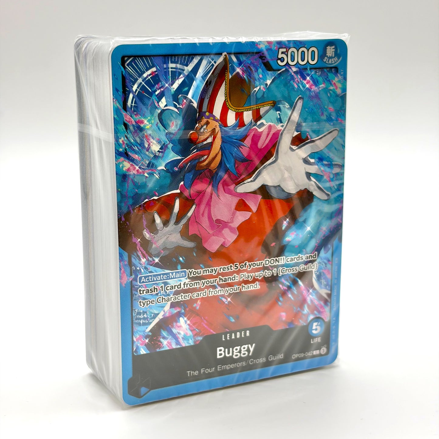One Piece Card Game: Starter Deck 25—BLUE Buggy (ST-25) [BRICK ONLY]