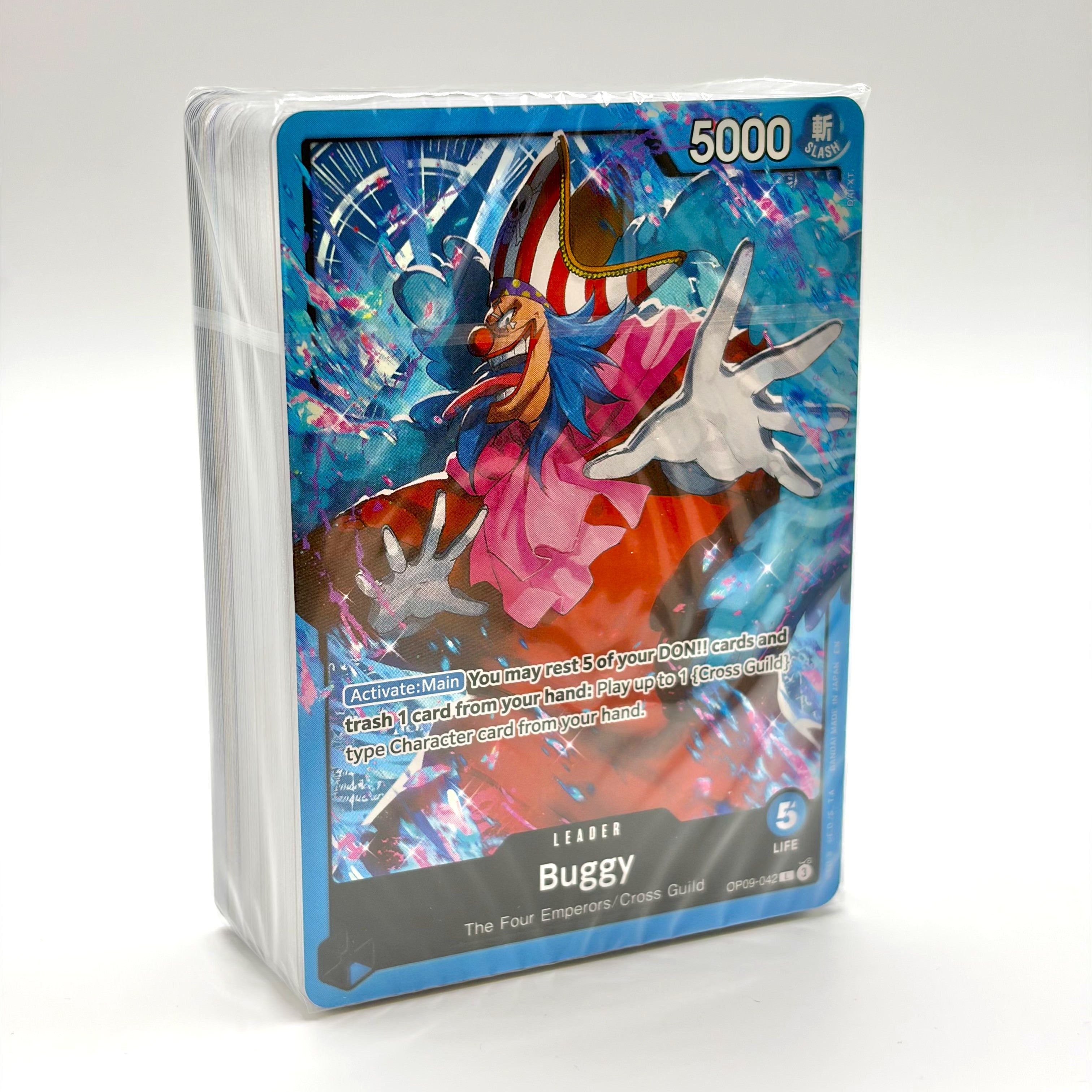 One Piece Card Game: Starter Deck 25—BLUE Buggy (ST-25) [BRICK ONLY]