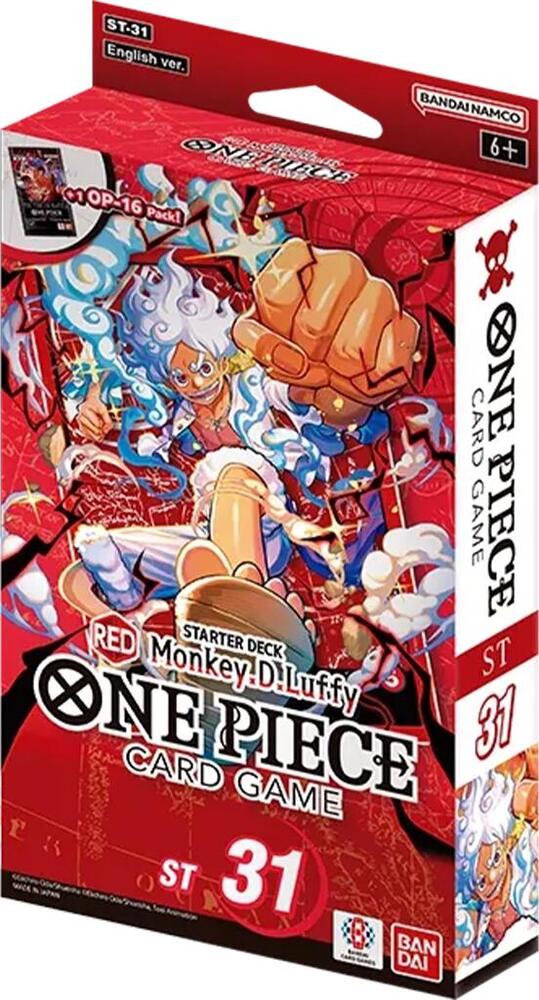 One Piece Card Game: Starter Deck 31—RED Monkey.D.Luffy (ST-31)