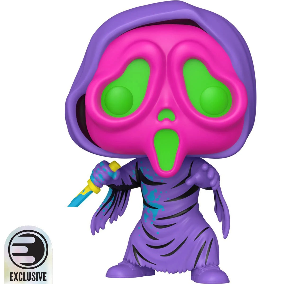 POP! Movies—Scream—Ghost Face #1607—(Black Light) (SDCC2023)