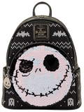 Loungefly The Nightmare Before Christmas Jack Skellington Reversible Sequin Mini-Backpack