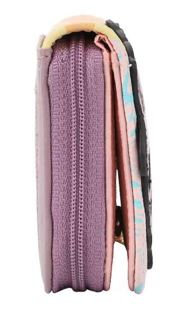 Lilo & Stitch Stitch and Angel Mini Zip Around Wallet
