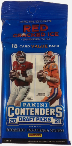 2021 Contenders Football Draft Picks Football Value Pack