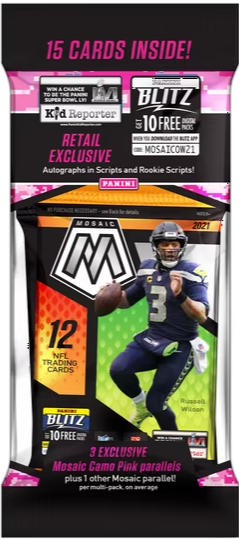 2021 Mosaic Football Value Pack