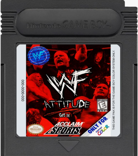 WWF Attitude (Game Boy Color) - Pre-Owned (Cartridge Only)