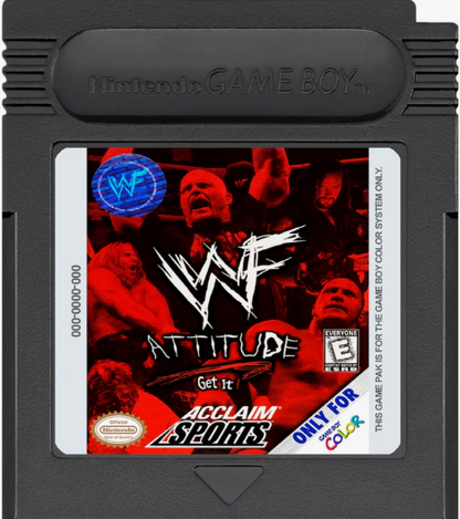 WWF Attitude (Game Boy Color) - Pre-Owned (Cartridge Only)
