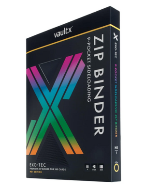 Vault X — 9 Pocket EXO-TEC Zip Binder ME1