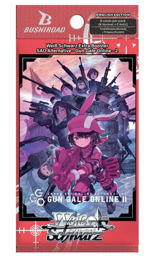 Weiss Schwarz — SAO Alternative Gun Gale Online 2 Booster Pack