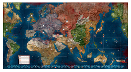 Axis & Allies & Zombies Board Game