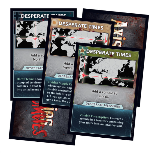 Axis & Allies & Zombies Board Game