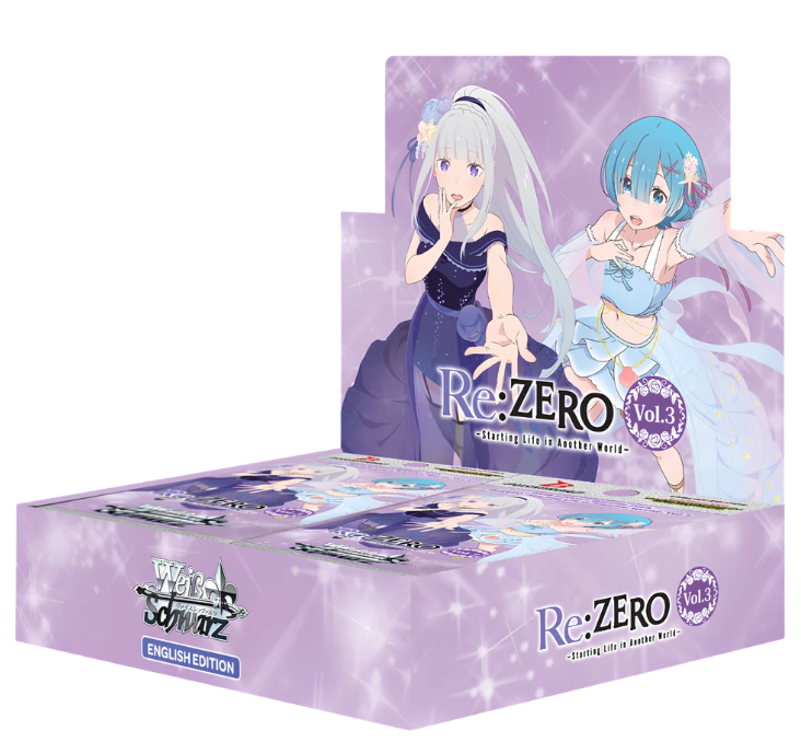 Weib Schwarz — Re: Zero Starting Life in Another World Vol. 3 Booster Box