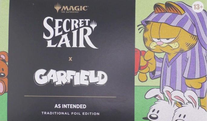 Magic: TG Secret Lair Drop: Garfield: As Intended- Traditional Foil Edition