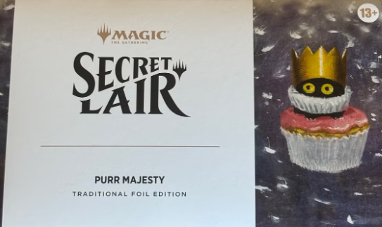 Magic: TG Secret Lair Drop: Purr Majesty — Traditional Foil Edition