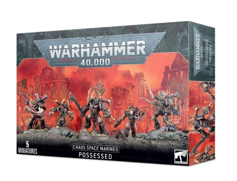 Warhammer 40,000 — Chaos Space Marines: Possessed Miniature Figurines