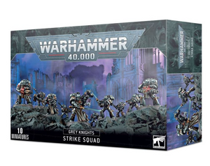 Warhammer 40,000 — Grey Knights: Strike Squad Miniatures Figurines