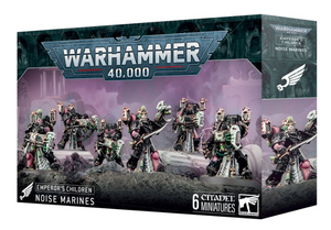 Warhammer 40,000 —Emperor's Children: Noise Marines Miniatures