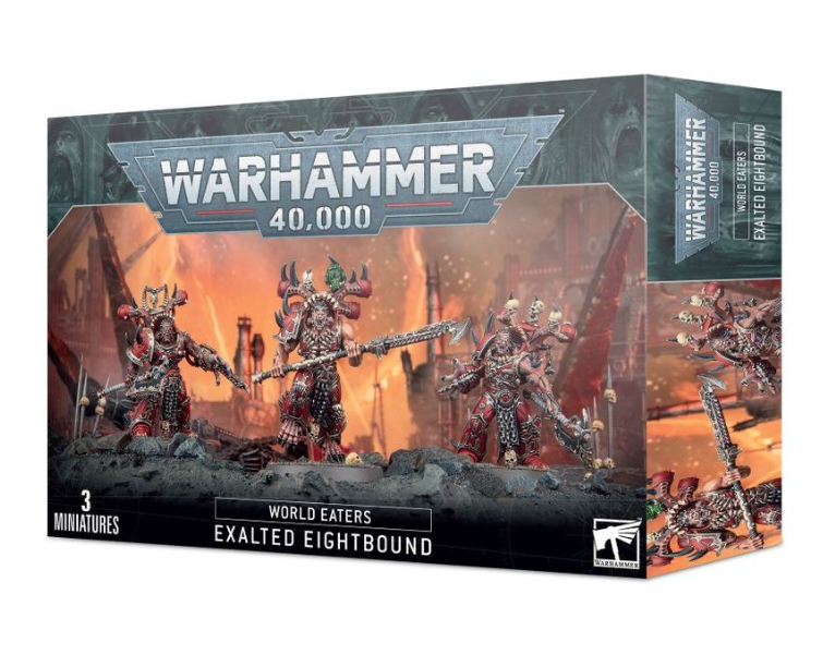 Warhammer 40,000 —World Eaters: Exalted Eightnound Miniatures