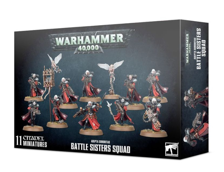 Warhammer 40,000 —Adepta Sororitas: Battle Sisters Squad Miniatures Figurines