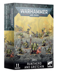 Warhammer 40,000 —Orks: Runtherd & Gretchin Miniatures Figurines
