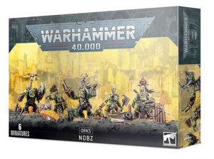 Warhammer 40,000 — Orks: Nobz Miniature Figurines