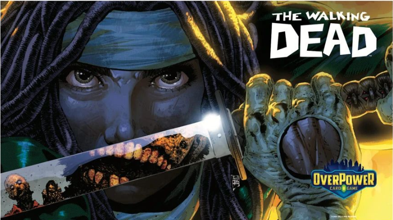 Overpower CCG: Skybound Premium Playmat - The Walking Dead - Michonne