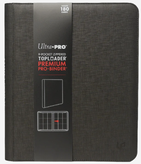 Ultra PRO—9-Pocket Zippered Toploader Premium PRO-Binder
