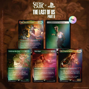 2025 Magic: The Gathering Secret Lair x The Last of Us Part II - Rainbow Foil Edition Box