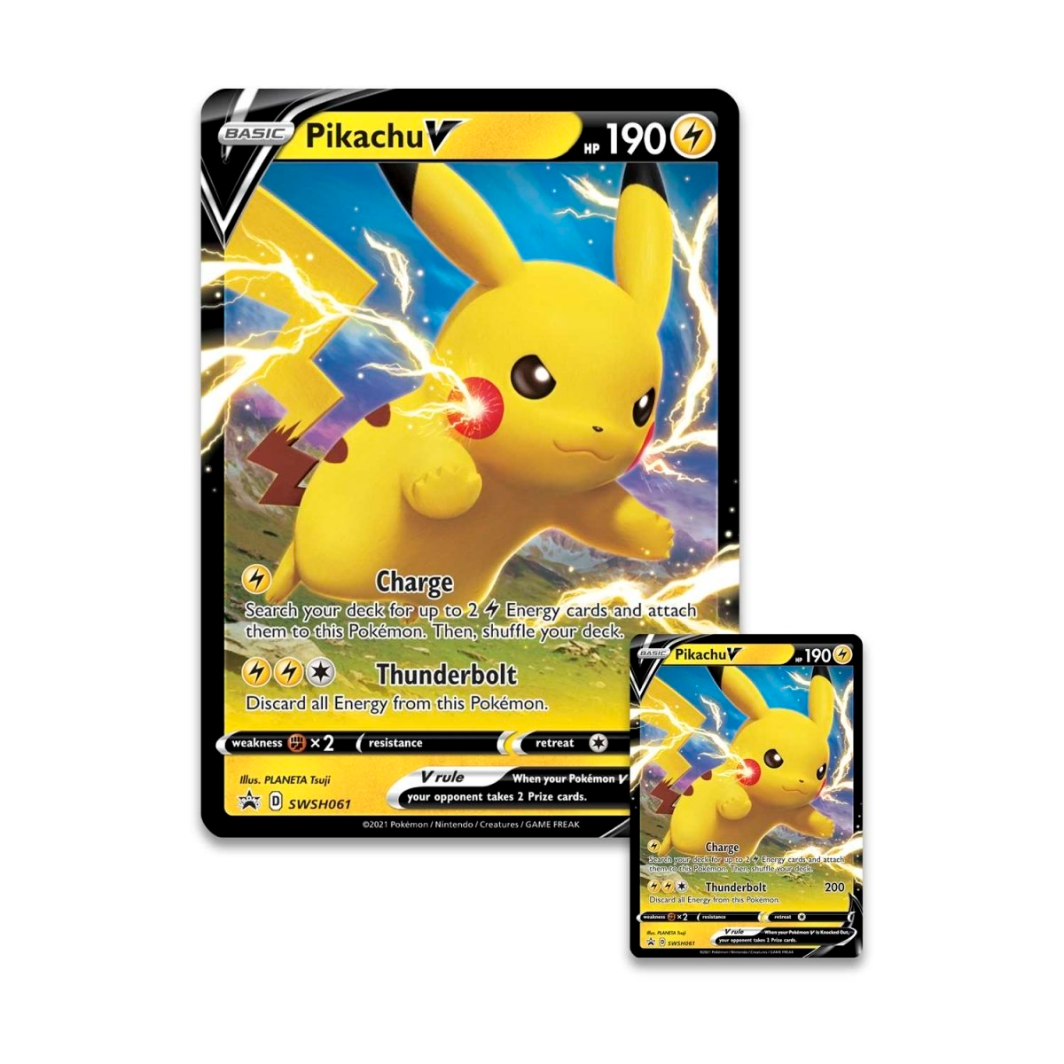 2021 Pokémon TCG: Shining Fates Collection (Pikachu V)