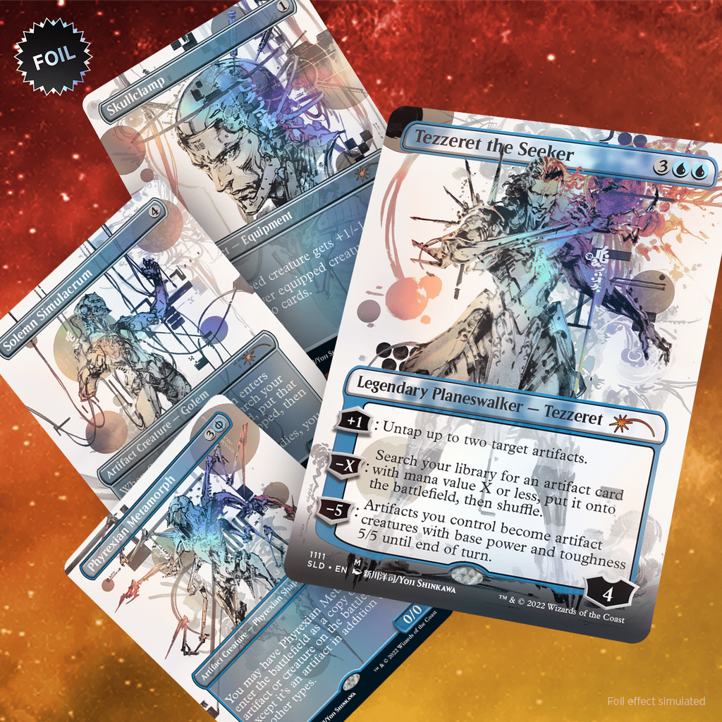 Magic: The Gathering—Secret Lair Drop: Special Guest: Yoji Shinkawa (English) - Traditional Foil Edition