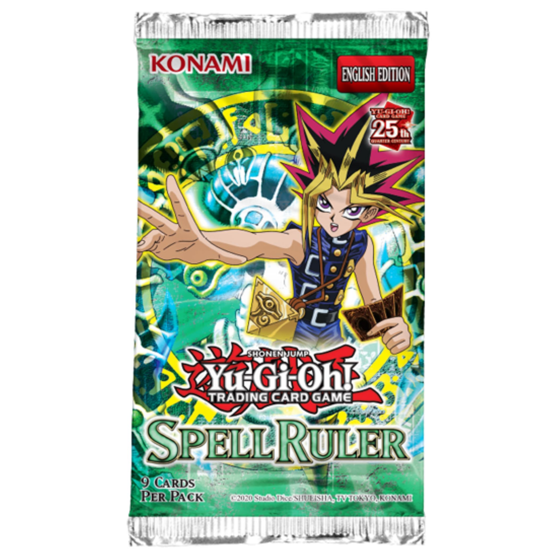 2023 YuGiOh! Spell Ruler 25th Quarter Century Booster Pack Papa Joey's Collectibles 2023 YuGiOh! Spell Ruler 25th Quarter Century Booster Pack Papa Joey's Collectibles