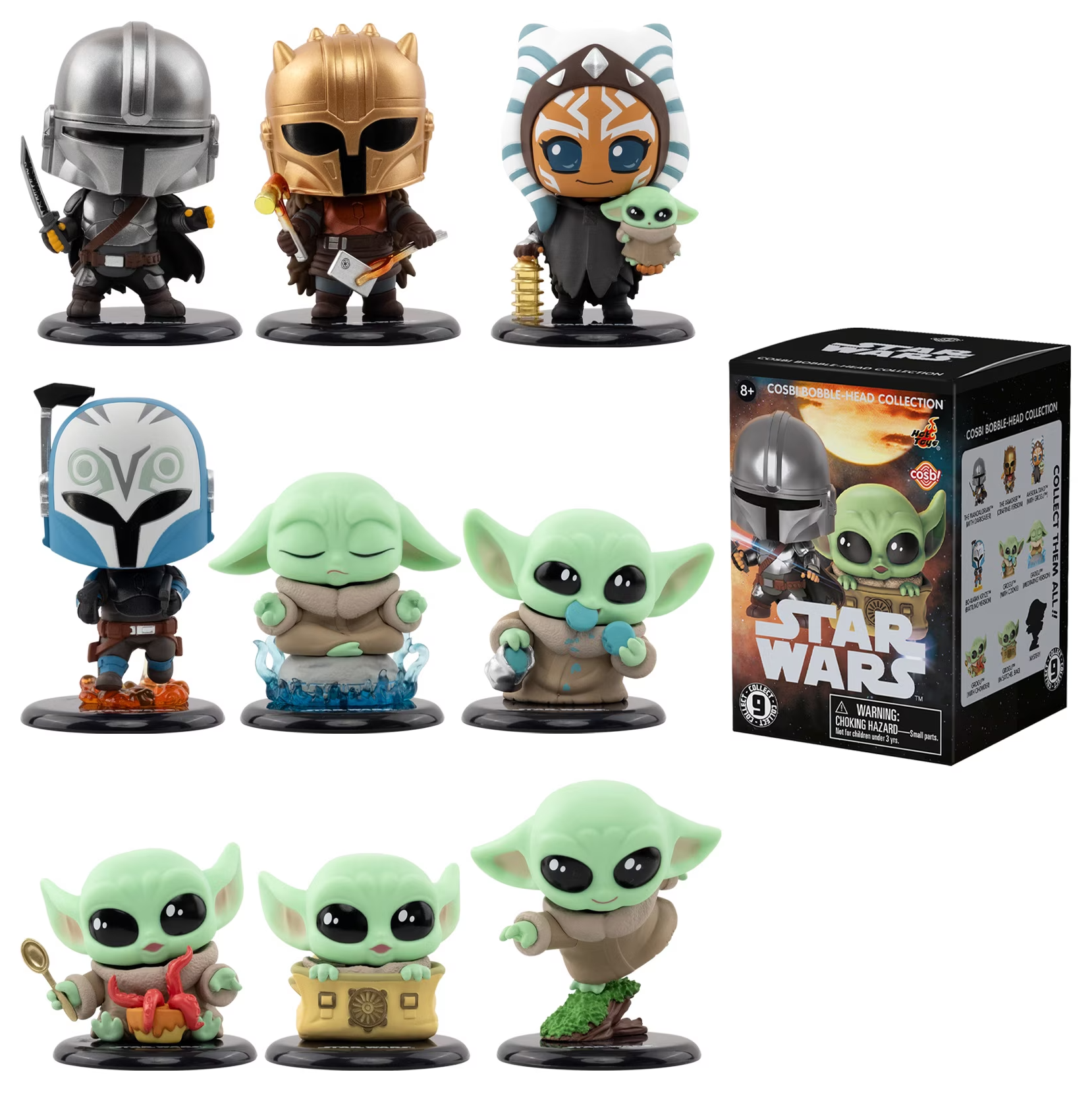 Cosbi Star Wars — Bobble Head Collection Mini-Figure Blind Box Season 3