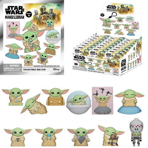 Star Wars: The Mandalorian —3D Foam Bag Clip Blind Box