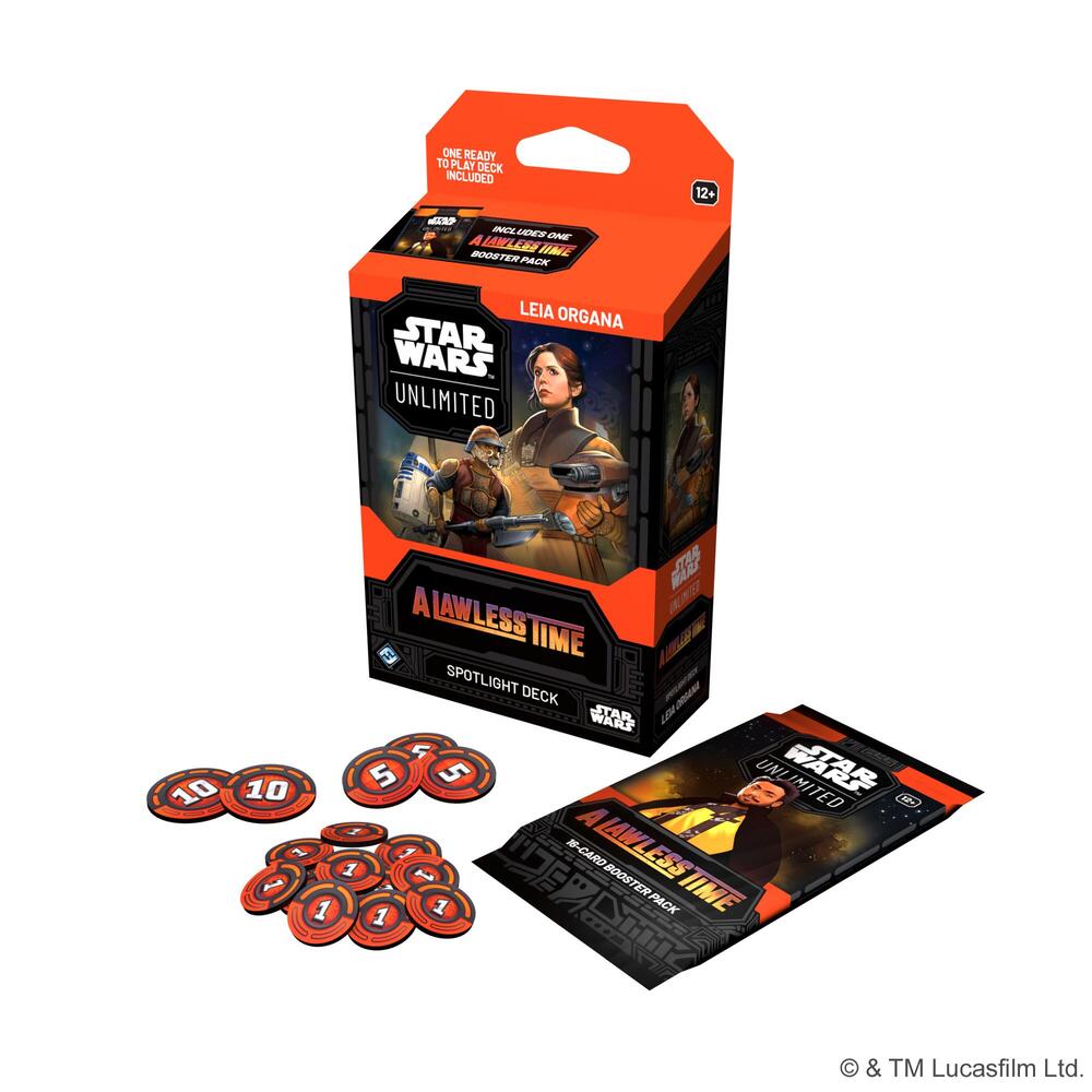 2026 Star Wars: Unlimited—A Lawless Time—Spotlight Decks