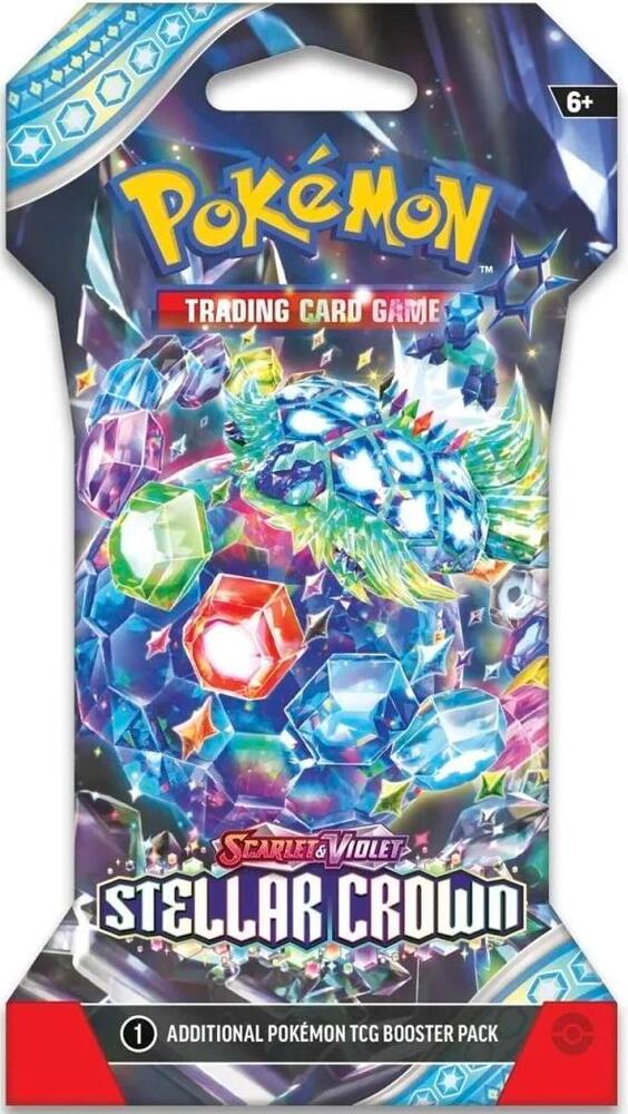 Pokémon TCG: Scarlet & Violet—Stellar Crown Sleeved Booster Pack
