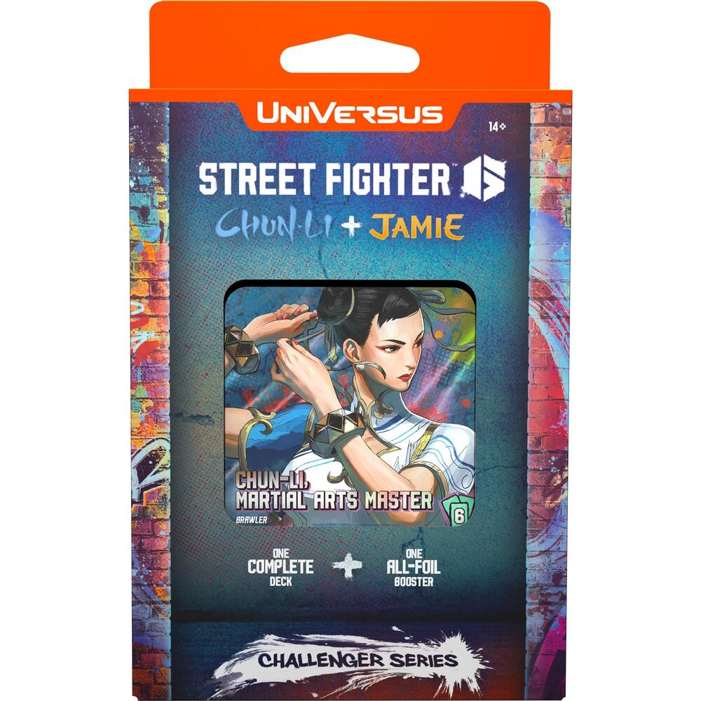 2025 UniVersus TCG: Street Fighter 6—Challenger Series Deck