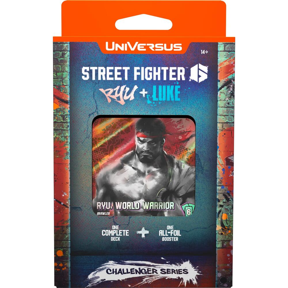 2025 UniVersus TCG: Street Fighter 6—Challenger Series Deck