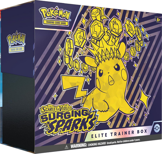 2024 Pokémon TCG: Scarlet & Violet—Surging Sparks Elite Trainer Box