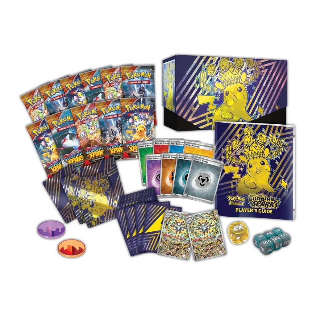 2024 Pokémon TCG: Scarlet & Violet—Surging Sparks Pokémon Center Elite Trainer Box