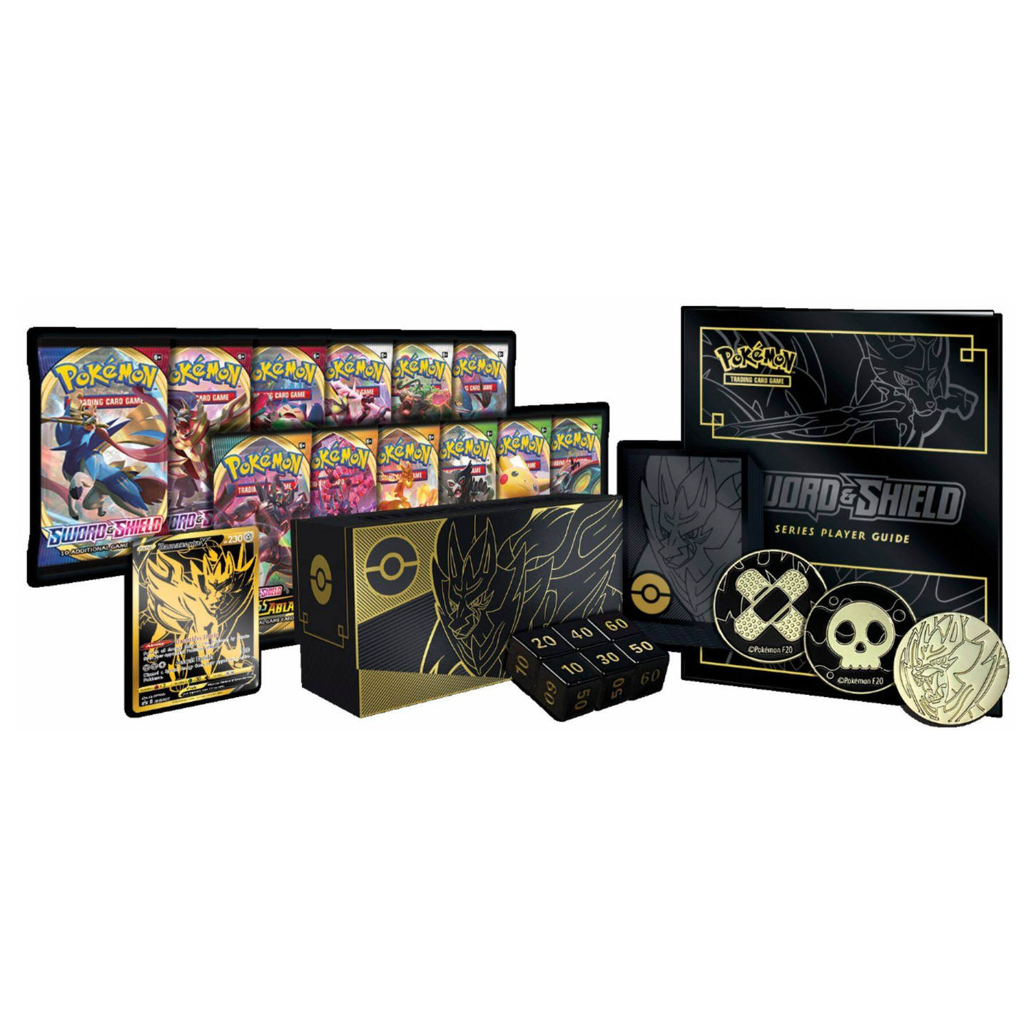 2020 Pokemon TCG: Sword & Shield (Zamazenta) Elite Trainer Box Plus