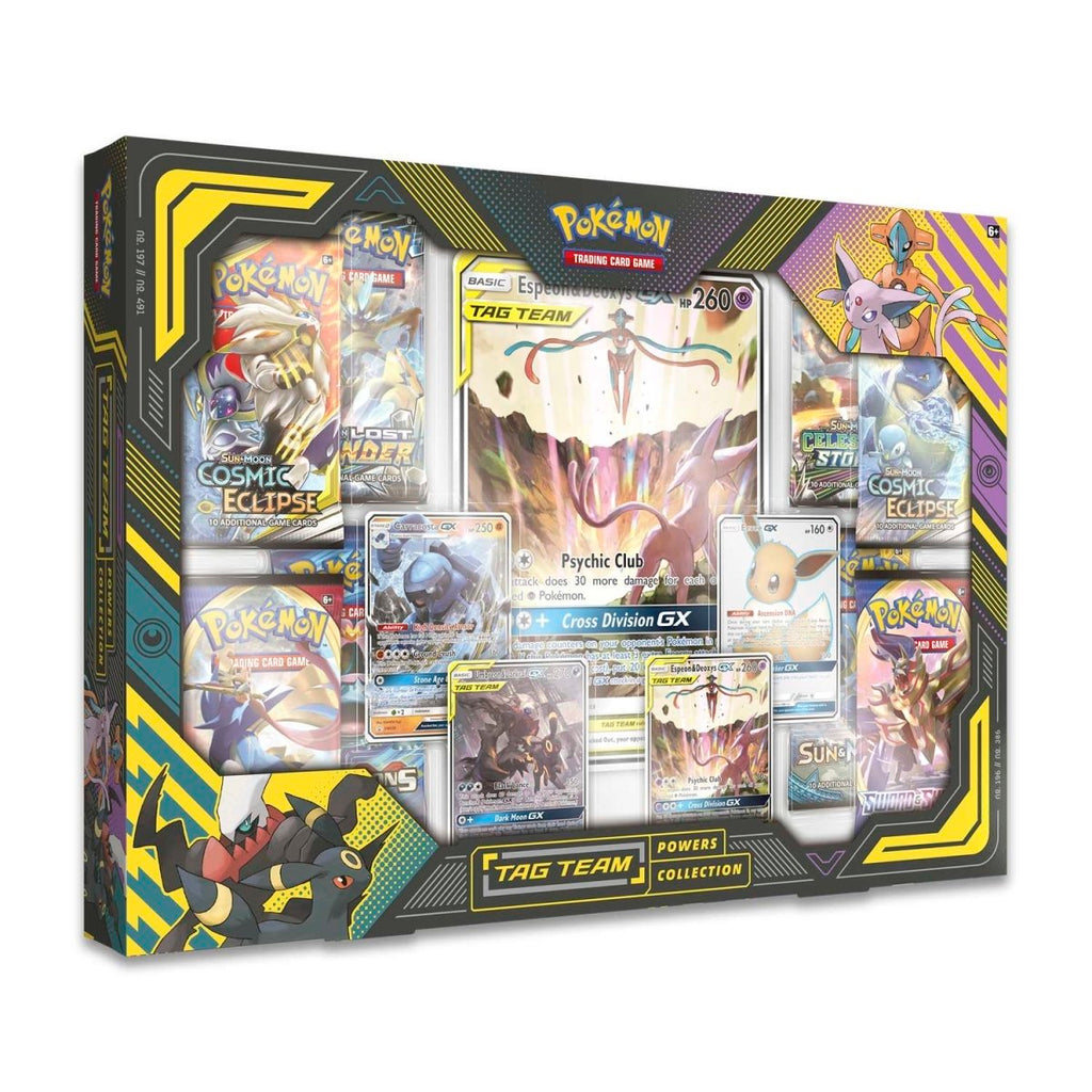 Pokémon TCG: TAG TEAM Powers Collection (Espeon & Deoxys GX)