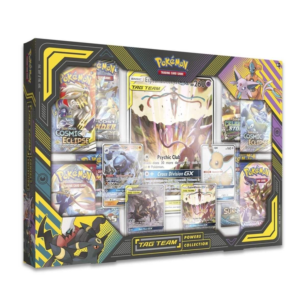 Pokémon TCG: TAG TEAM Powers Collection (Espeon & Deoxys GX)