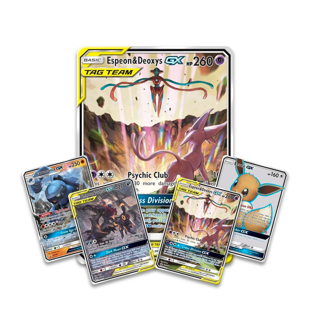 Pokémon TCG: TAG TEAM Powers Collection (Espeon & Deoxys GX)